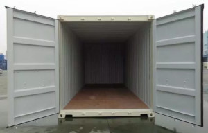 one trip shipping container interior  Lincoln